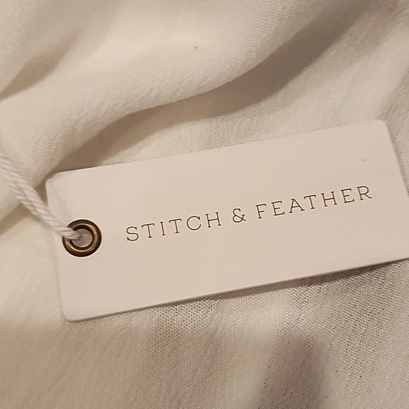 NWT 🤍Aakaa white dress - Picture 7 of 8